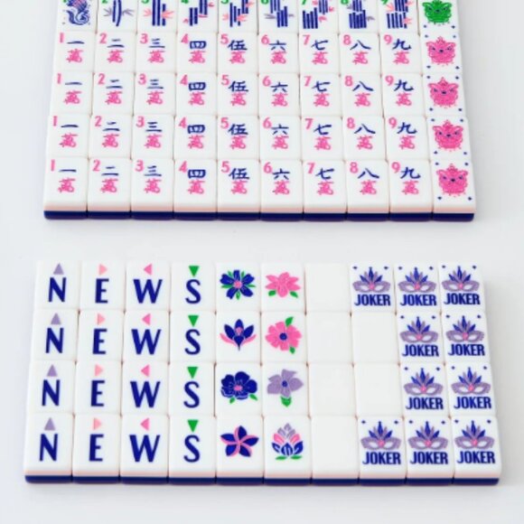 Oh My Mahjong Lilac Soiree Tiles - Picture 5 of 5